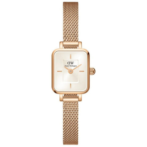 Daniel Wellington DW00100651 Watch - Elegant Beige Women's Watch Minimalist Design Classic Leather Strap Water Resistant