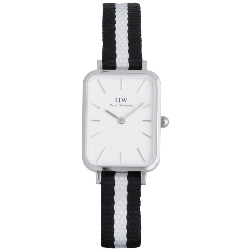 Daniel Wellington DW00100676 Watch - Elegant White Dial Stylish Leather Strap Quartz Movement Women's Watch