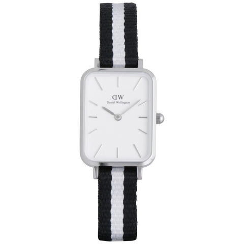 Daniel Wellington DW00100676 Watch - Elegant White Dial Stylish Leather Strap Quartz Movement Women's Watch