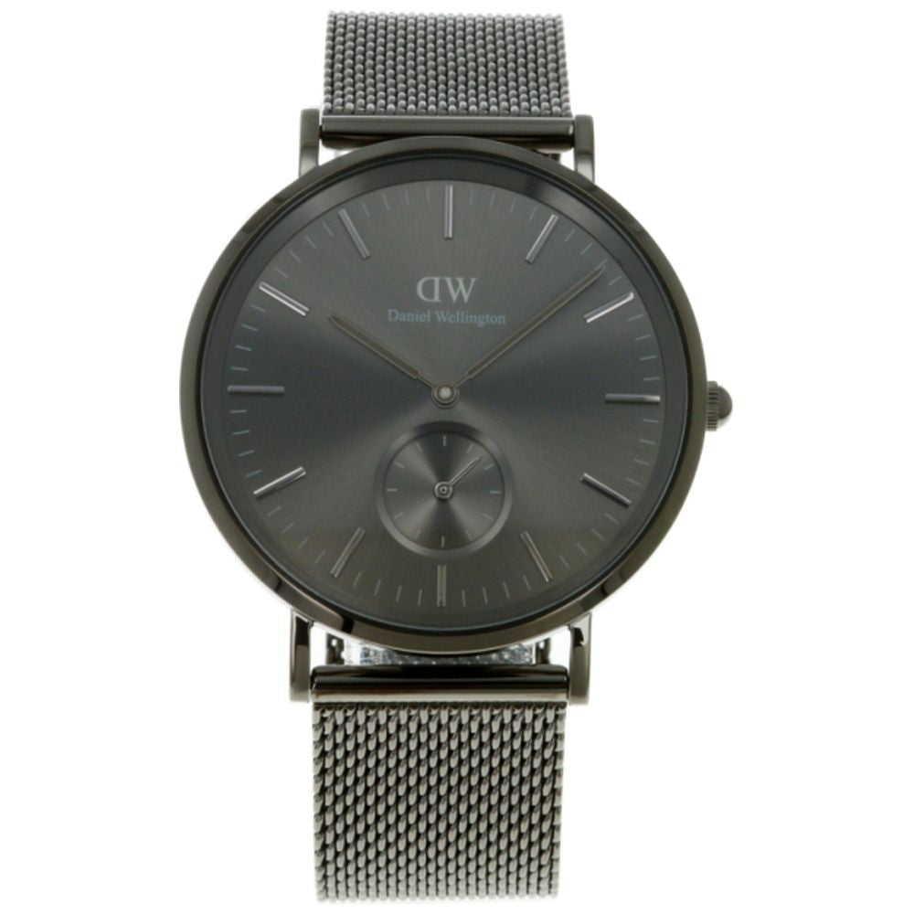 Daniel Wellington DW00100712 Watch - Multi-Eye 40 Anthracite Elegant Design Water Resistant Stylish Leather Strap
