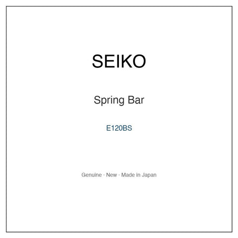SEIKO E120BS Watch Parts