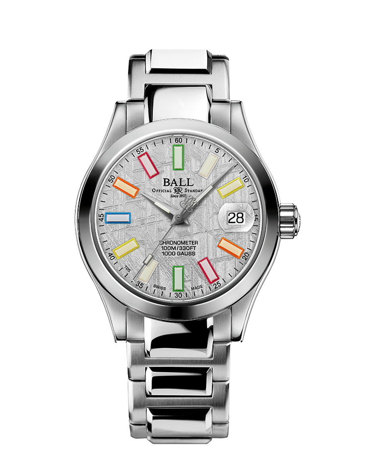 Ball NL9616C-S6CJ-MSLR Watch - Watch MARVELIGHT CHRONOMETER 36 METEORITE (Image 10)