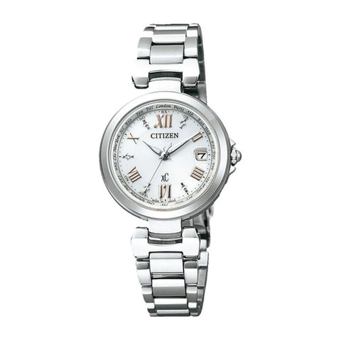 CITIZEN EC1030-50A Watch - Women's xC Happy Flight Series Eco-Drive Multi-Band Atomic Watch with Analog Display (Image 2)