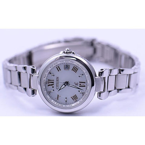 CITIZEN EC1030-50A Watch - Women's xC Happy Flight Series Eco-Drive Multi-Band Atomic Watch with Analog Display (Image 4)