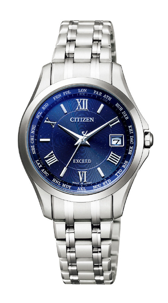 CITIZEN EC1120-59L Watch - Women's EXCEED Eco-Drive Radio-Controlled Direct Flight Pair Model Watch