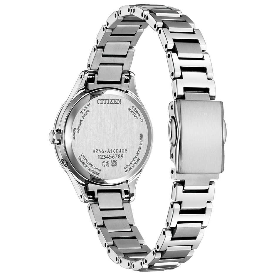 CITIZEN　XC　
HAPPY FLIGHT 電波腕時計 Citizen Super Titanium CA4691-59X Zenshin Senkei Watch • EAN