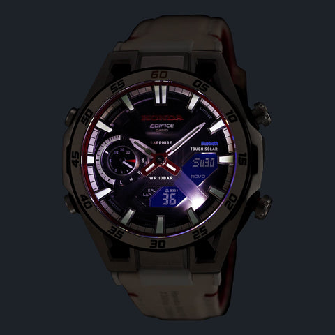 Casio EDIFICE ECB-2300HR-1AJR × Honda F1 60th Anniversary Collaboration Edition  2026.3  release