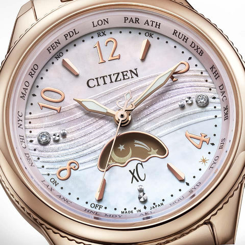 Citizen xC EE1004-65N daichi collection solar radio Limited  lady watch  2025.7 release