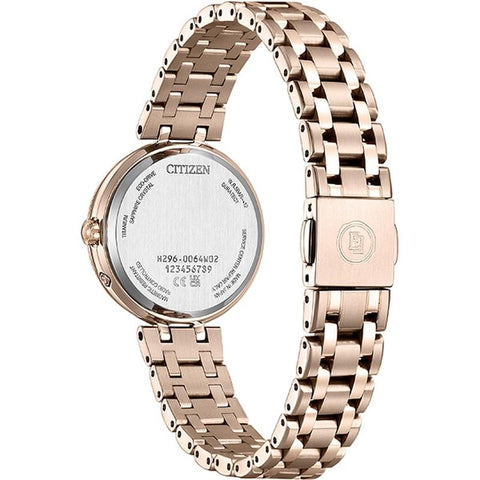 Citizen Women's EXCEED Solar Powered Eco-Drive Radio Watch Titania Happy Flight EE1026-71D