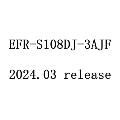 Casio Edifice EFR-S108DJ-3AJF EFR-S108DJ-3A 3-Hand Analog 2024.03 release Watch
