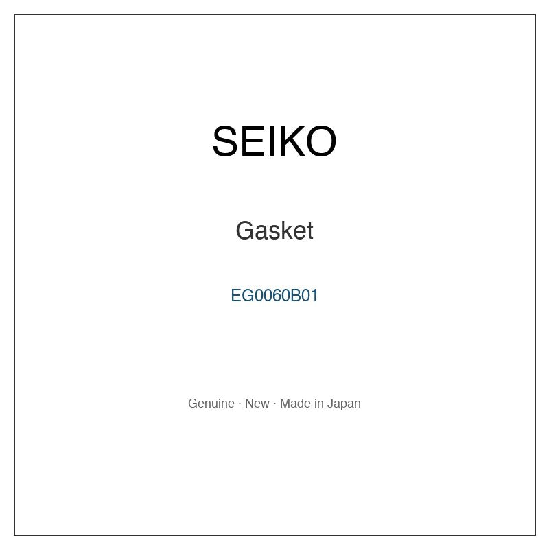 SEIKO EG0060B01 Watch Parts