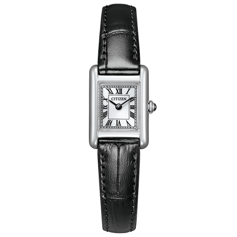 Citizen Kii: EG2790-12A Quartz Classic Square Eco-Drive Leather Strap Ladies Watch 2026.2.12 release