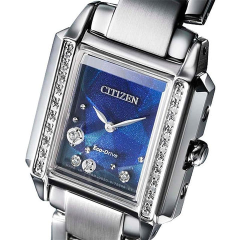 CITIZEN L EG7061-58L Eco-Drive stainless watch