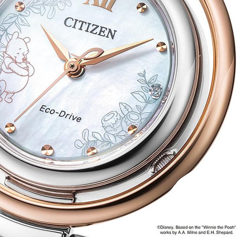 Citizen L EM0667-60D photovoltaic eco-drive Disney Collection watch 2023.9released
