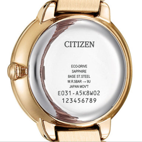 Citizen L EM0929-81Y photovoltaic eco-drive Plating watch 2023.07 released