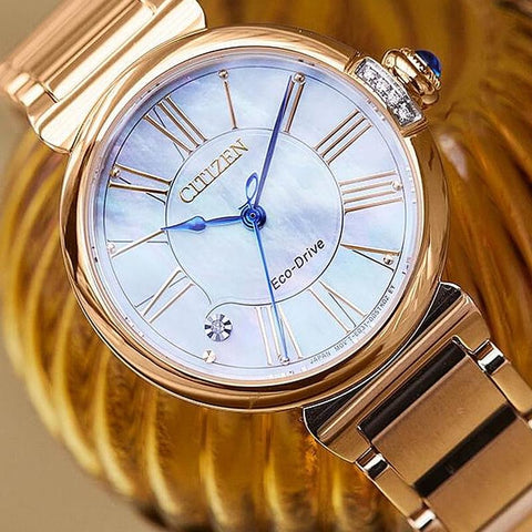 CITIZEN EM1063-89D Watch - Ladies Watch CITIZEN L Round Collection Eco-Drive (Image 4)