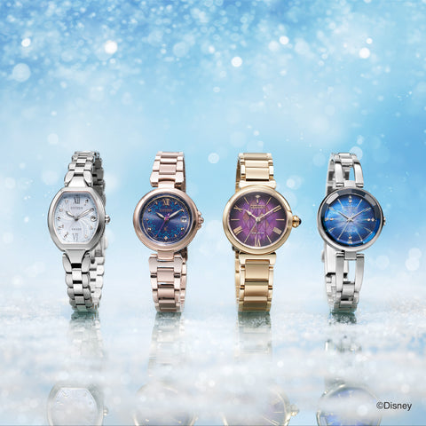 Citizen Ladies Watch, CITIZEN L Round Collection, Eco-Drive, CITIZEN Disney Collection Frozen Limited Edition Arendelle Castle Model EM1079-89W