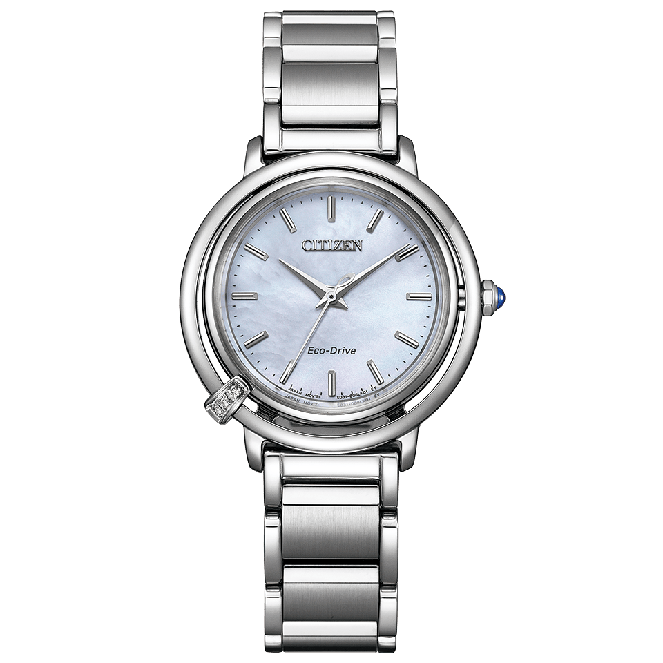 CITIZEN EM1090-60D Watch - Ladies Watch CITIZEN L ARCLY Collection Solar-Powered Eco-Drive with Interchangeable Band