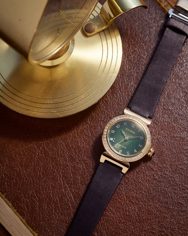 Citizen Women's Eco-Drive CITIZEN L Round Collection Watch with Extra Band EM1123-62X