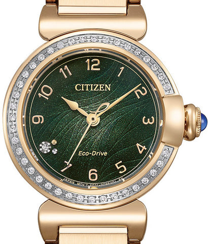 Citizen Women's Eco-Drive CITIZEN L Round Collection Watch with Extra Band EM1123-62X