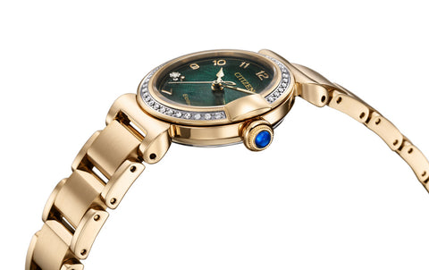 Citizen Women's Eco-Drive CITIZEN L Round Collection Watch with Extra Band EM1123-62X