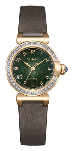 Citizen Women's Eco-Drive CITIZEN L Round Collection Watch with Extra Band EM1123-62X