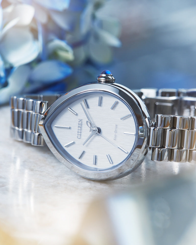 CITIZEN EM120055A Watch - Eco-Drive Solar Powered Stylish Design Water Resistant RAINELL Collection (Image 4)