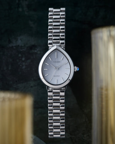 CITIZEN EM120055A Watch - Eco-Drive Solar Powered Stylish Design Water Resistant RAINELL Collection (Image 5)