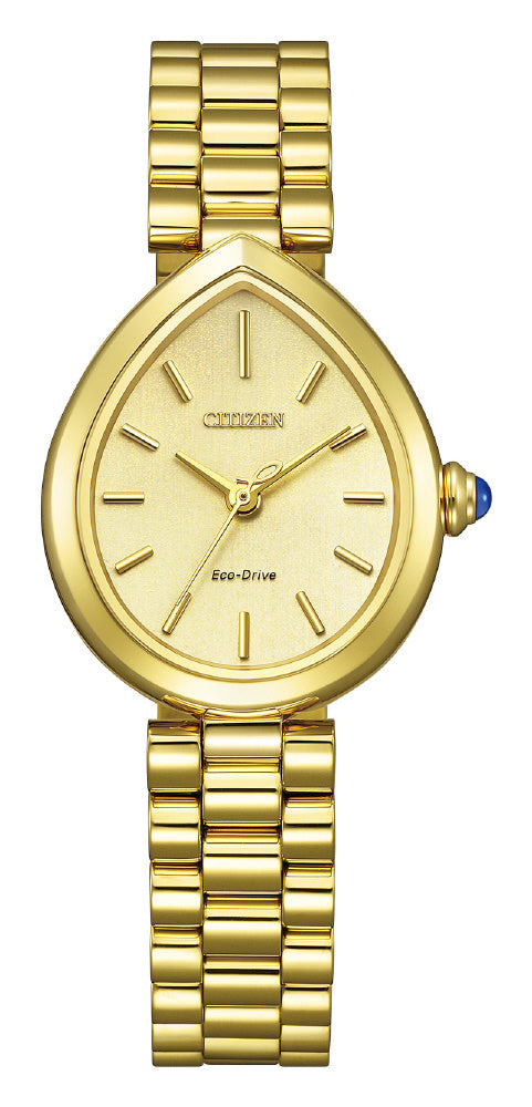 CITIZEN EM1202-50P Watch - Eco-Drive Solar Powered Elegant Design RAINELL Collection Water Resistant