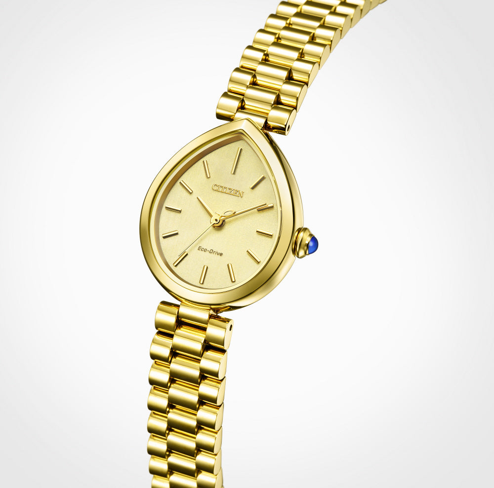 CITIZEN EM1202-50P Watch - Eco-Drive Solar Powered Elegant Design RAINELL Collection Water Resistant (Image 6)