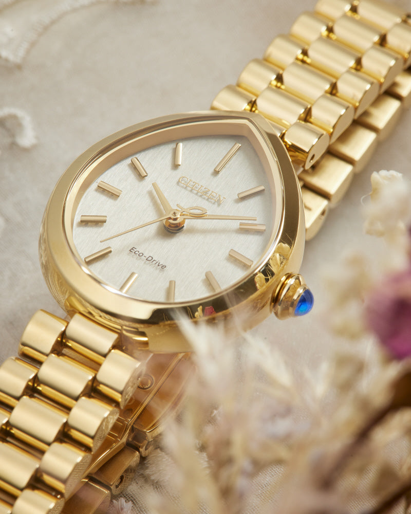 CITIZEN EM1202-50P Watch - Eco-Drive Solar Powered Elegant Design RAINELL Collection Water Resistant (Image 9)