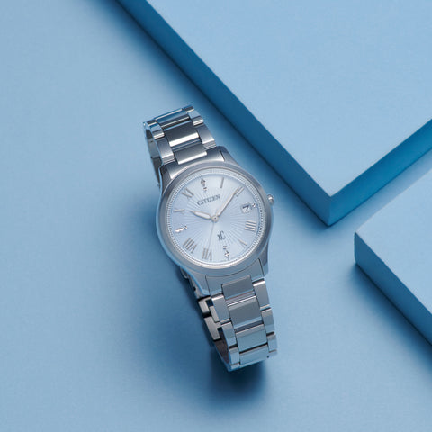 CITIZEN EO1240-58L Eco-Drive Solar Powered Elegant Design Sapphire Crystal Water Resistant
