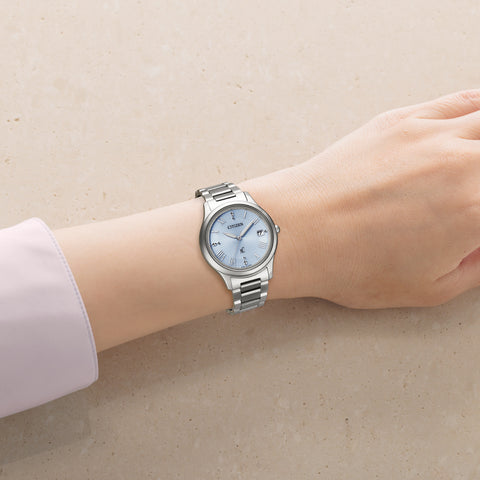 CITIZEN EO1240-58L Eco-Drive Solar Powered Elegant Design Sapphire Crystal Water Resistant
