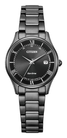CITIZEN ES0004-51E Watch - Women's Watch, CITIZEN COLLECTION Solar-Powered Eco-Drive Radio Watch Pair Model (Image 2)