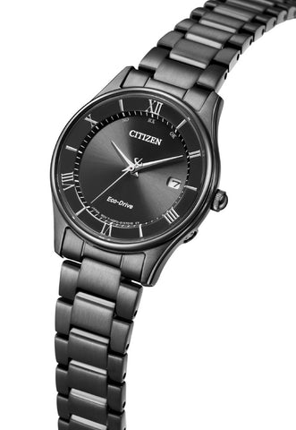CITIZEN ES0004-51E Watch - Women's Watch, CITIZEN COLLECTION Solar-Powered Eco-Drive Radio Watch Pair Model (Image 5)