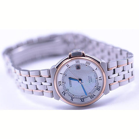 CITIZEN EXCEED 35th Anniversary Model Ladies Solar Radio Watch ES1034-55A