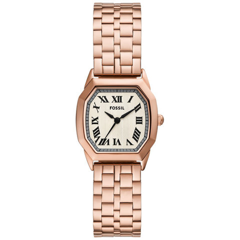 ES5386 Fossil Harlow Women's Watch - Rose Gold Tone Elegant Design - Water Resistant - Quartz Movement - Stylish and