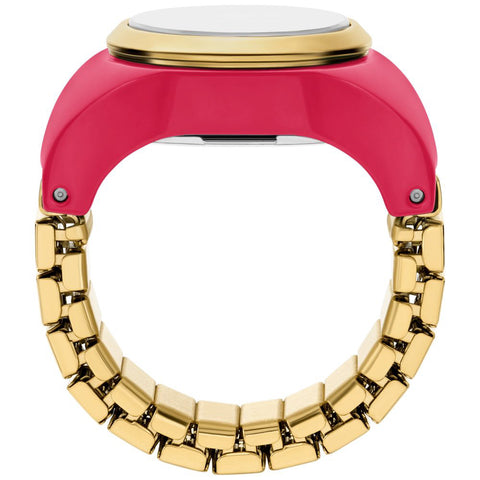 FOSSIL ES5414 Stylish Ring Watch - Unique Design - Durable Materials - Water Resistant - Elegant Accessory