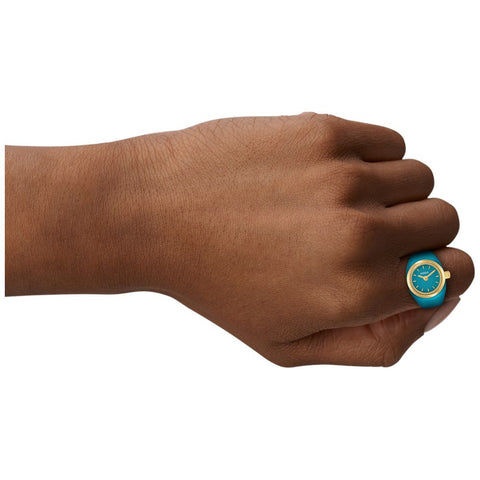 FOSSIL ES5415 Stylish Ring Watch - Durable Stainless Steel - Elegant Design - Water Resistant