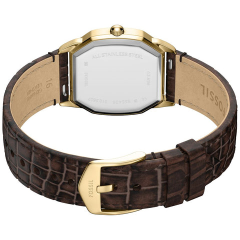 ES5426 FOSSIL HARLOW Brown Leather Strap Stylish Design Water Resistant Quartz Movement Classic Elegance