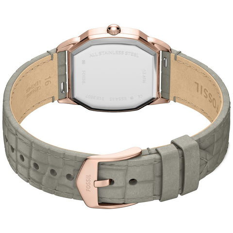 ES5435 FOSSIL HARLOW Gray Stylish Design Durable Stainless Steel Water Resistant Elegant Minimalist