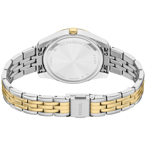 ES5443 FOSSIL SCARLETTE Stylish Women's Watch - Stainless Steel - Water Resistant - Quartz Movement - Elegant Design