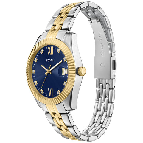 ES5443 FOSSIL SCARLETTE Stylish Women's Watch - Stainless Steel - Water Resistant - Quartz Movement - Elegant Design