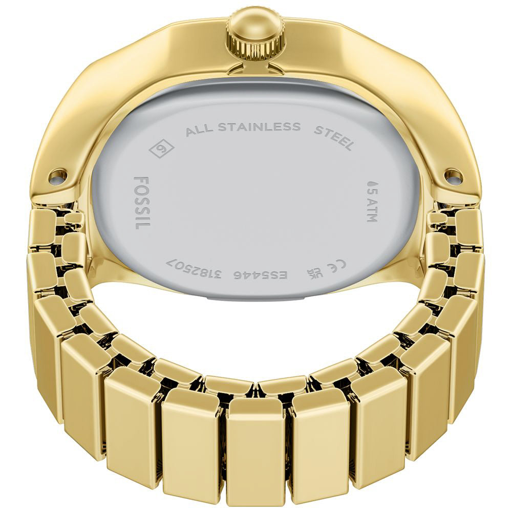 IPPO JAPAN WATCH ES5446 Watch - FOSSIL HARLOW WATCH RING Elegant Design Stainless Steel Water Resistant Versatile Style (Imag
