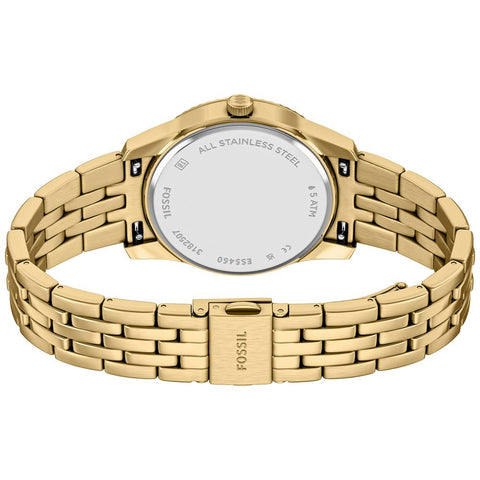 ES5460 FOSSIL Scarlette Green Dial Stylish Design Water Resistant Durable Stainless Steel