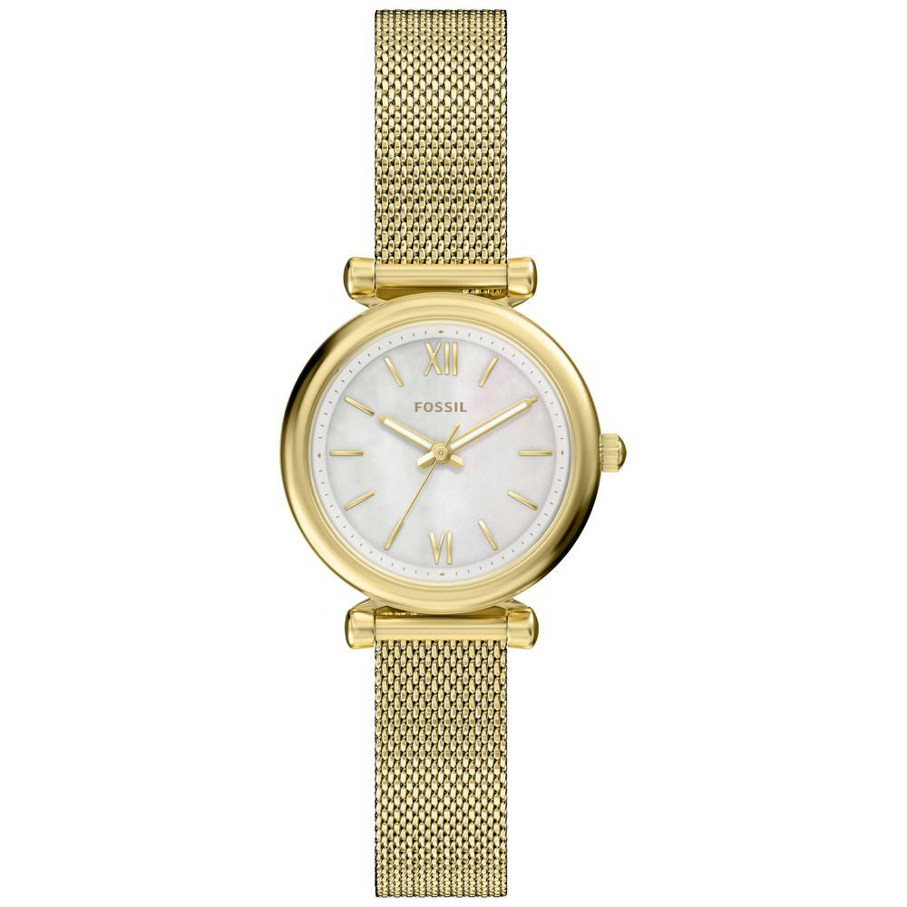 IPPO JAPAN WATCH ES5462 Watch - FOSSIL Carlie Stylish Design Stainless Steel Case Elegant Leather Strap Water Resistant