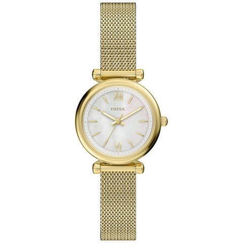 IPPO JAPAN WATCH ES5462 Watch - FOSSIL Carlie Stylish Design Stainless Steel Case Elegant Leather Strap Water Resistant