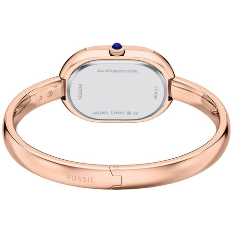 ES5472 FOSSIL Sloan Rose Gold Stylish Design Water Resistant Quartz Movement Adjustable Strap