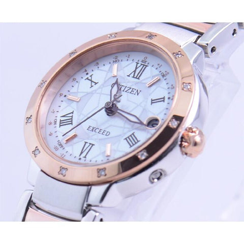 CITIZEN EXCEED Eco Drive Happy Flight Series ES9334-58W Women's Watch