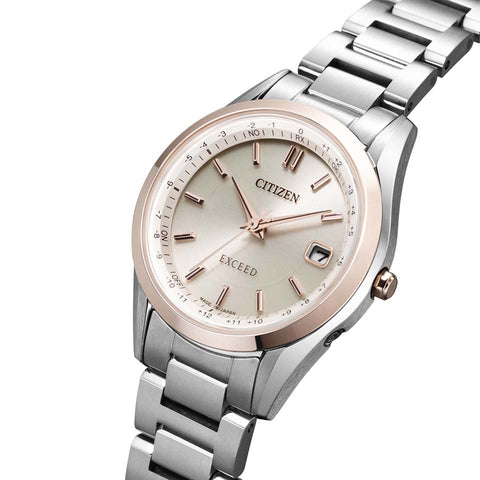 Citizen ES9375-51B Quartz Exceed analog Titanium Eco-Drive solar radio ladies watch 2026.3.5 release